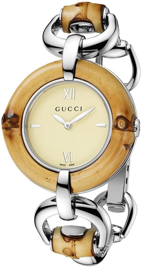 gucci relojes bamboo|gucci men watches clearance.